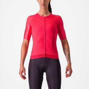 Castelli AERO PRO 7.0 W Φανελα γυναικεια κοκκινα | YAGQTP-970