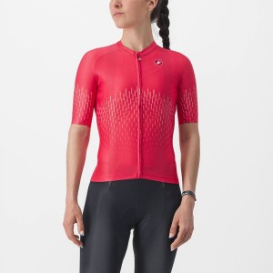 Castelli AERO PRO W Φανελα γυναικεια κοκκινα | TAKHZQ-431