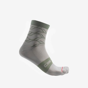 Castelli CLIMBER'S 3.0 12 CM Καλτσεσ γυναικεια γκρι | ALPTOJ-476