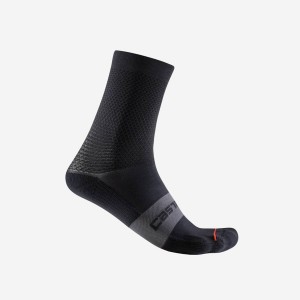 Castelli ESPRESSO W 12 Καλτσεσ γυναικεια μαυρα | GFJBXO-390