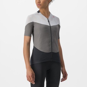 Castelli GRADIENT COLOR BLOCK Φανελα γυναικεια γκρι ασημι γκρι | QFINWY-604