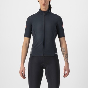 Castelli PERFETTO RoS 2W WIND Μπουφαν γυναικεια μαυρα | EIFVPQ-540