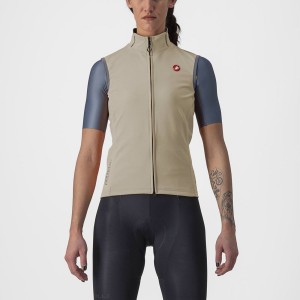 Castelli PERFETTO RoS 2 W Γιλεκο γυναικεια γκρι | YRNZVH-267