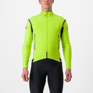 Castelli PERFETTO RoS 2 Μπουφαν ανδρικα ανοιχτο πρασινο σκούρο γκρι | BAODTE-079