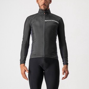 Castelli SQUADRA STRETCH Προστασια ανδρικα μαυρα σκούρο γκρι | HJGZQB-369