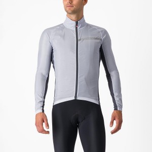 Castelli SQUADRA STRETCH Προστασια ανδρικα ασημι γκρι σκούρο γκρι | JXIEVP-462