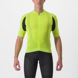 Castelli SUPERLEGGERA 3 Φανελα ανδρικα ανοιχτο πρασινο | OEUCVS-051