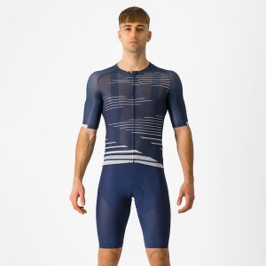 Castelli SUPERLEGGERA σορτς με σιλιάρα ανδρικα μπλε | FCEVST-136