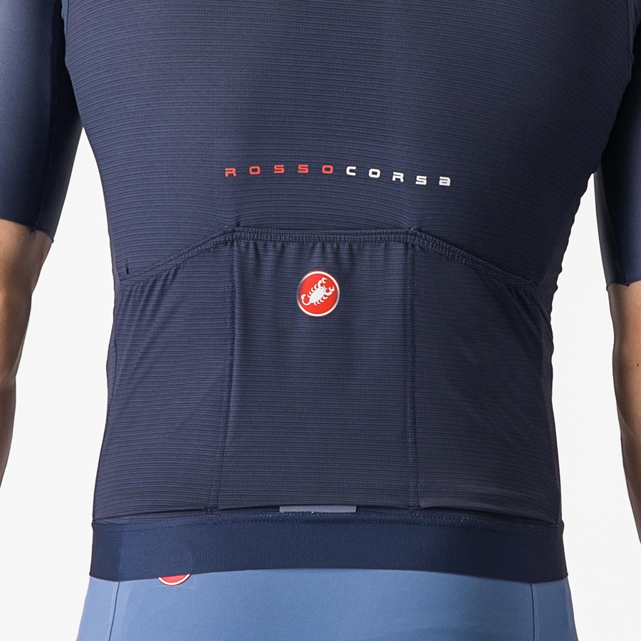 Castelli AERO RACE 7.0 Φανελα ανδρικα μπλε | LZSOKH-742