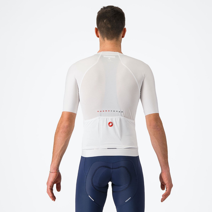 Castelli AERO RACE 7.0 Φανελα ανδρικα ασπρα | TACMYL-032