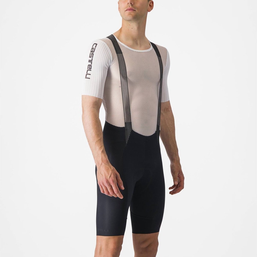 Castelli BOLERO SS στρώμα βάσης ανδρικα ασπρα | EGVMYX-186