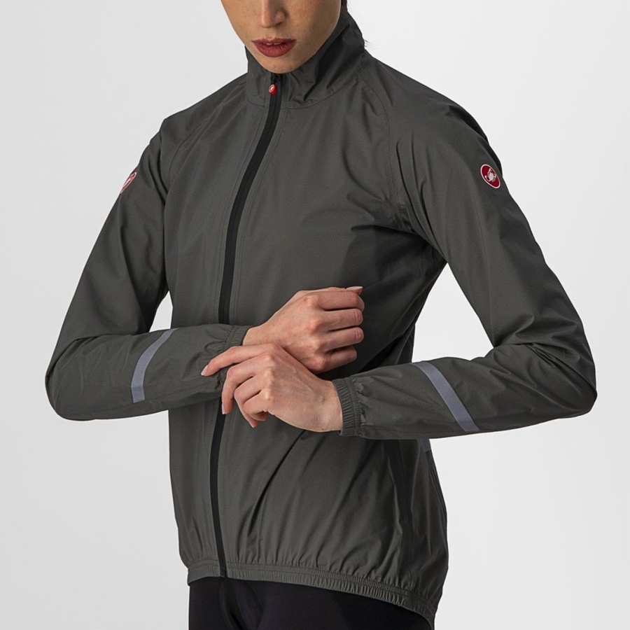 Castelli EMERGENCY 2 W RAIN Προστασια γυναικεια πρασινο | XFMCUQ-345