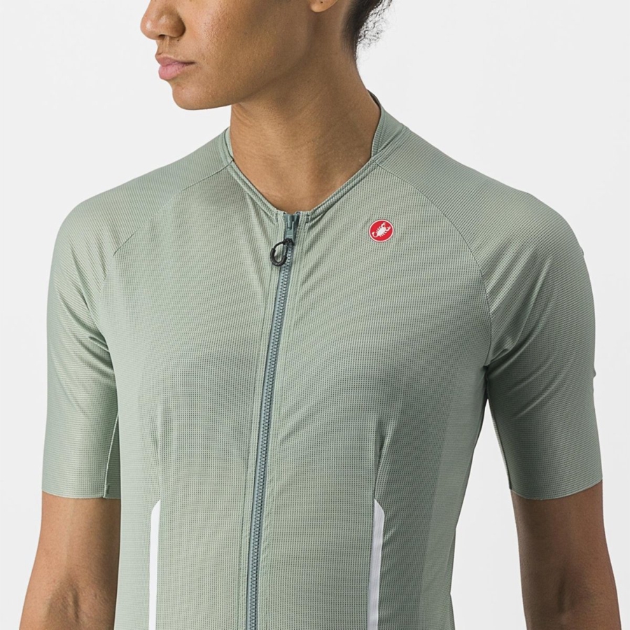 Castelli ENDURANCE W Φανελα γυναικεια πρασινο | DCWRGX-073