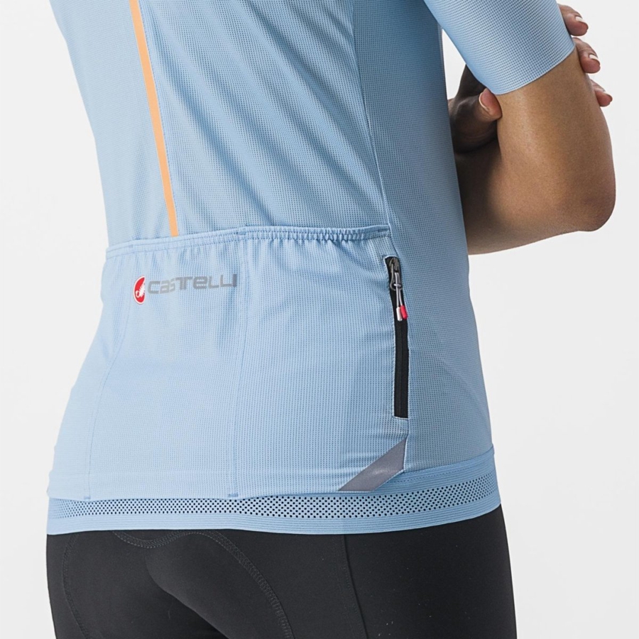 Castelli ENDURANCE W Φανελα γυναικεια μπλε | FQBWGP-845