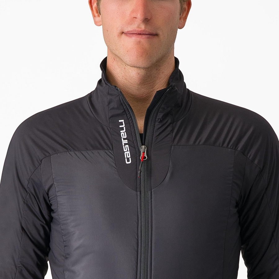 Castelli FLY THERMAL Μπουφαν ανδρικα μαυρα | GIUEXD-268