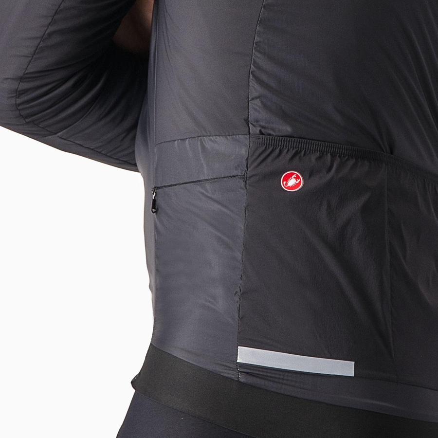 Castelli FLY THERMAL Μπουφαν ανδρικα μαυρα | GIUEXD-268