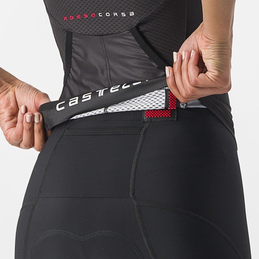 Castelli FREE 2 W TRI SINGLET κοστούμια γυναικεια μαυρα | KEUBTX-874