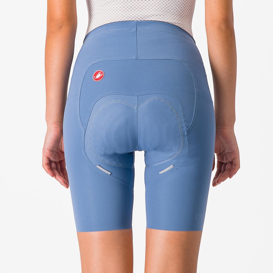 Castelli FREE AERO RC W Σορτσ γυναικεια γκρι μπλε | WRTGCP-481