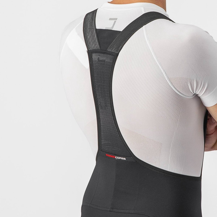 Castelli FREE AERO RC καλσόν με σαλιάρα ανδρικα μαυρα | CHORMF-025