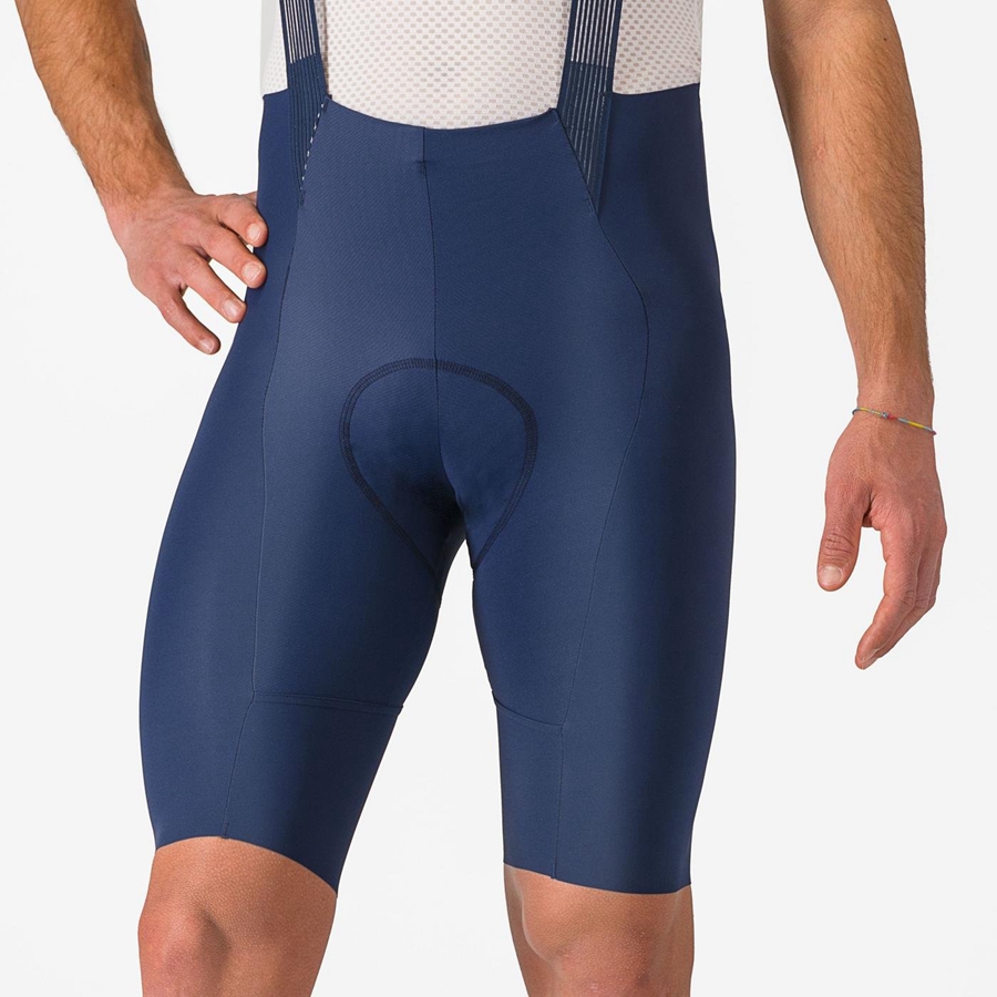 Castelli FREE AERO RC σορτς με σιλιάρα ανδρικα μπλε | CUTVRP-260