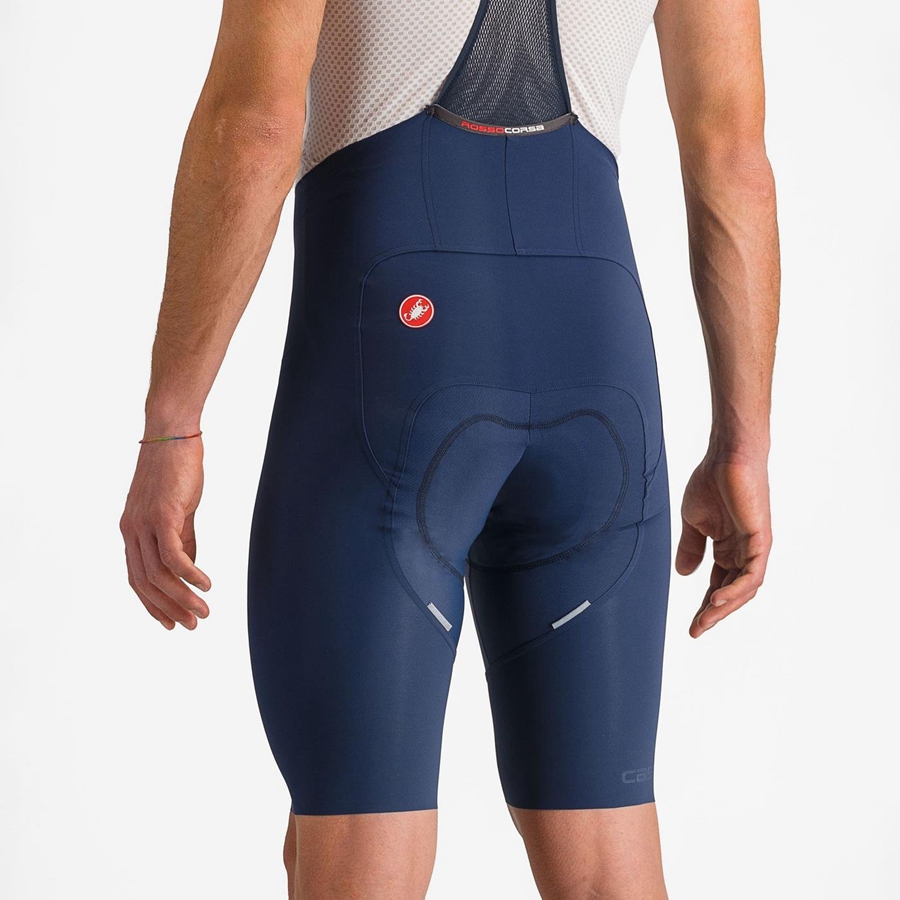 Castelli FREE AERO RC σορτς με σιλιάρα ανδρικα μπλε | CUTVRP-260