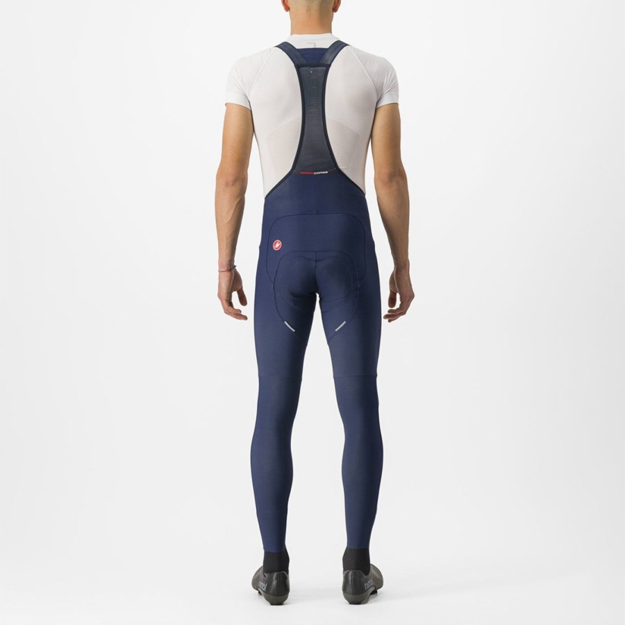 Castelli FREE AERO RC καλσόν με σαλιάρα ανδρικα μπλε | HMCAIT-381