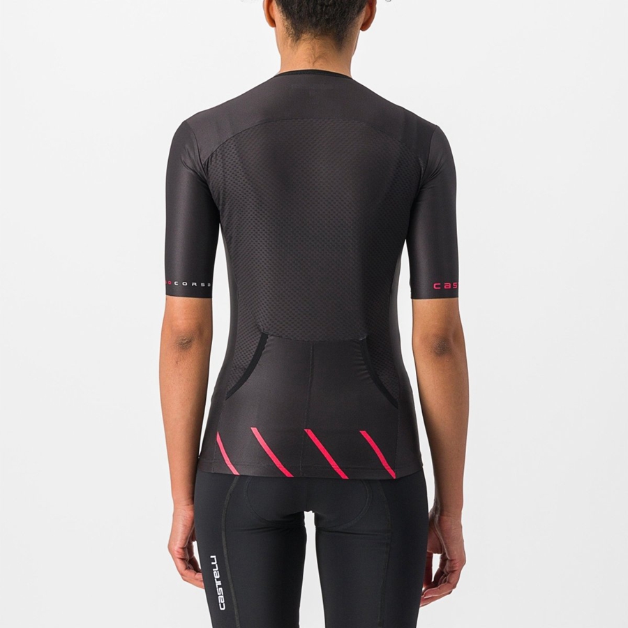 Castelli FREE SPEED 2 W RACE TOP κοστούμια γυναικεια μαυρα | KXGCTJ-716