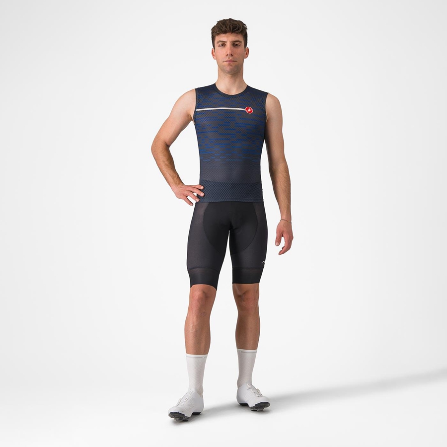 Castelli INSIDER SLEEVELESS Φανελα ανδρικα μπλε | KSMHAI-023