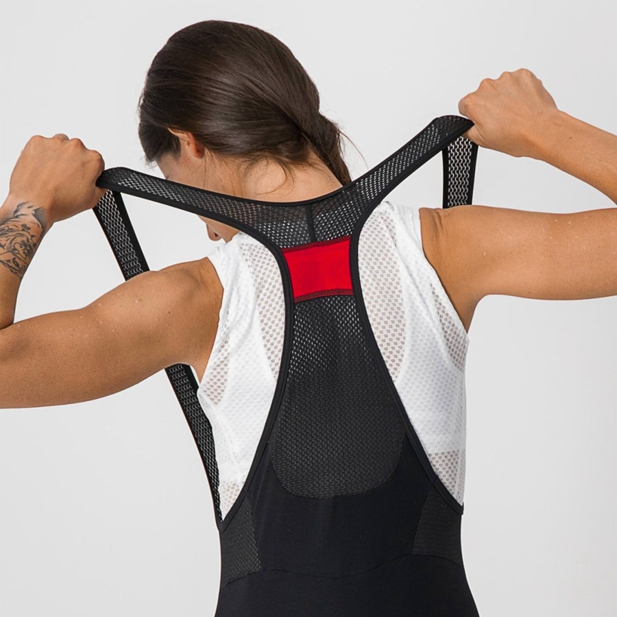 Castelli OMLOOP NANO W σορτς με σιλιάρα γυναικεια μαυρα | CWHMGE-346