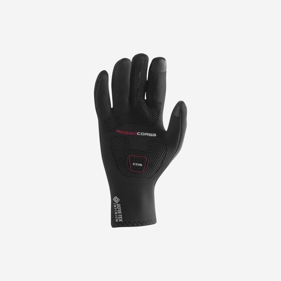 Castelli PERFETTO MAX Γαντια ανδρικα μαυρα | TOEDVK-961