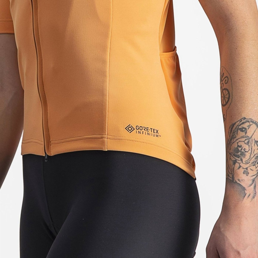 Castelli PERFETTO RoS 2W WIND Μπουφαν γυναικεια καφε | CFYKVO-015