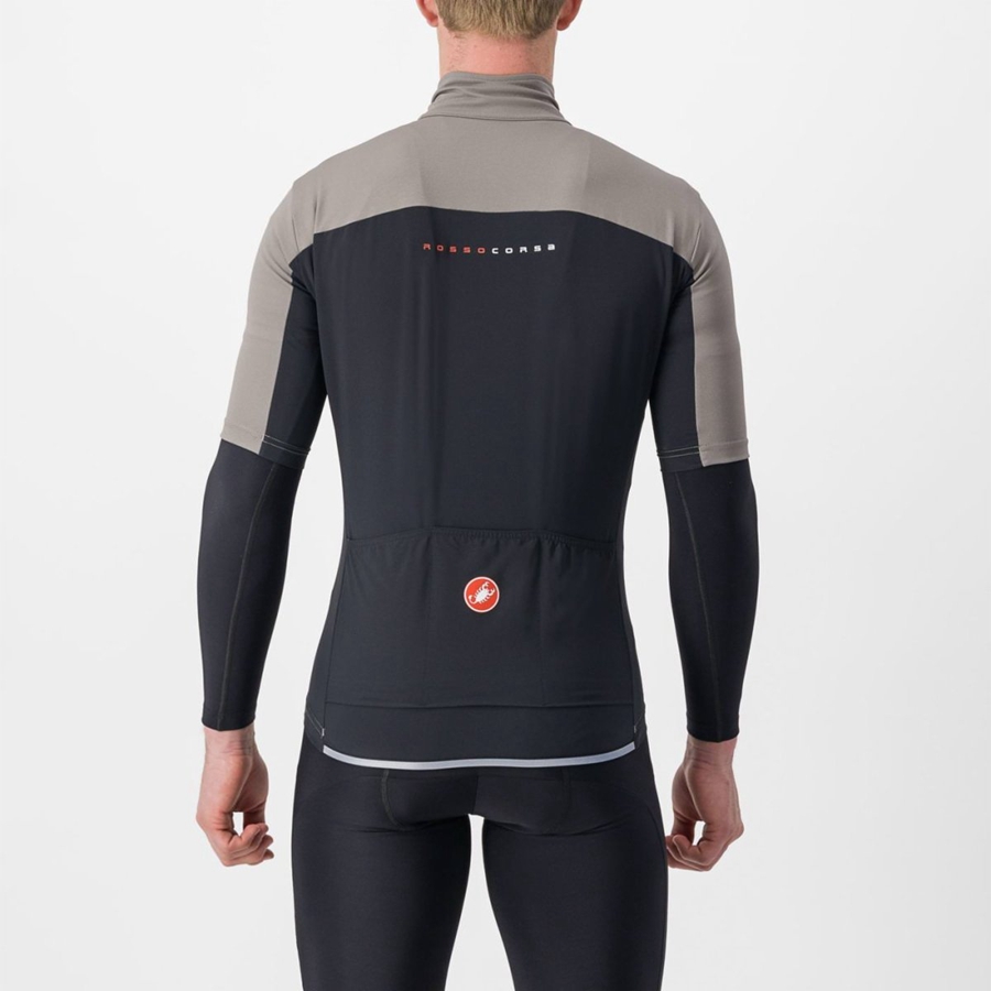 Castelli PERFETTO RoS 2 WIND Μπουφαν ανδρικα γκρι | RFEBYD-357