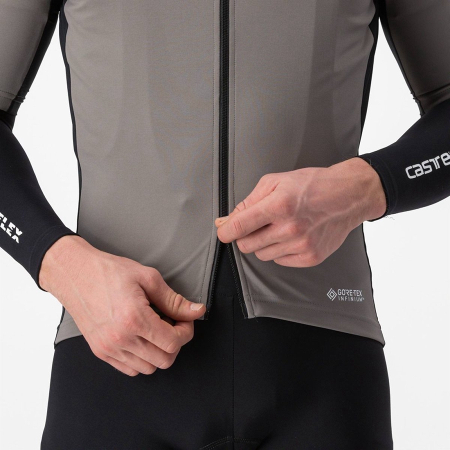 Castelli PERFETTO RoS 2 WIND Μπουφαν ανδρικα γκρι | RFEBYD-357