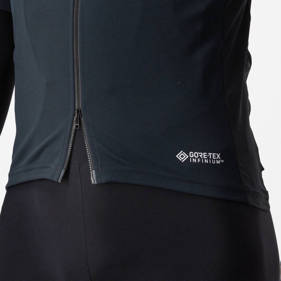 Castelli PERFETTO RoS 2 WIND Μπουφαν ανδρικα μαυρα | RZSGCB-648