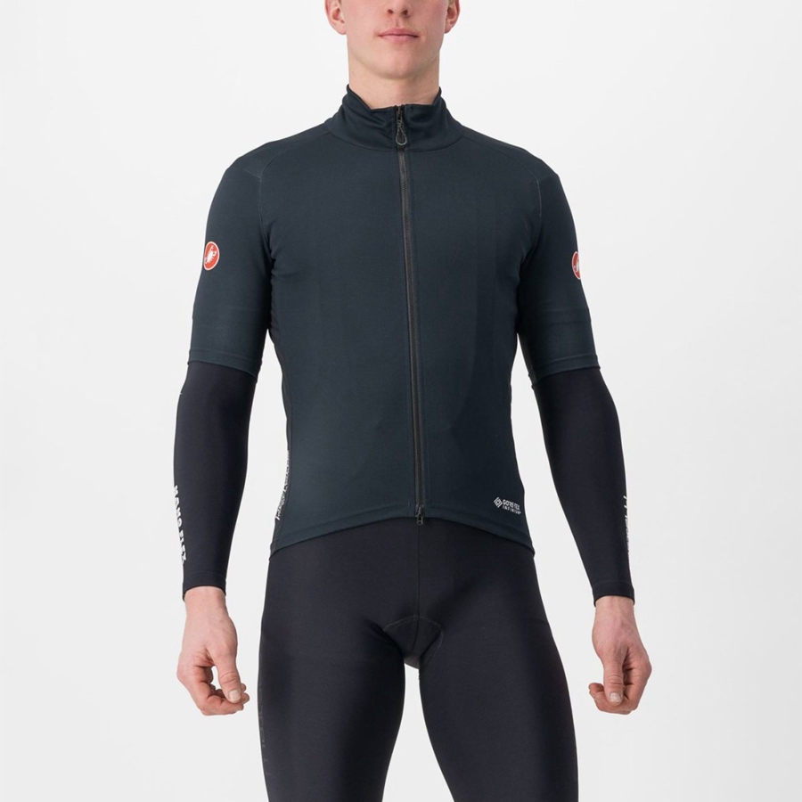 Castelli PERFETTO RoS 2 WIND Μπουφαν ανδρικα μαυρα | RZSGCB-648