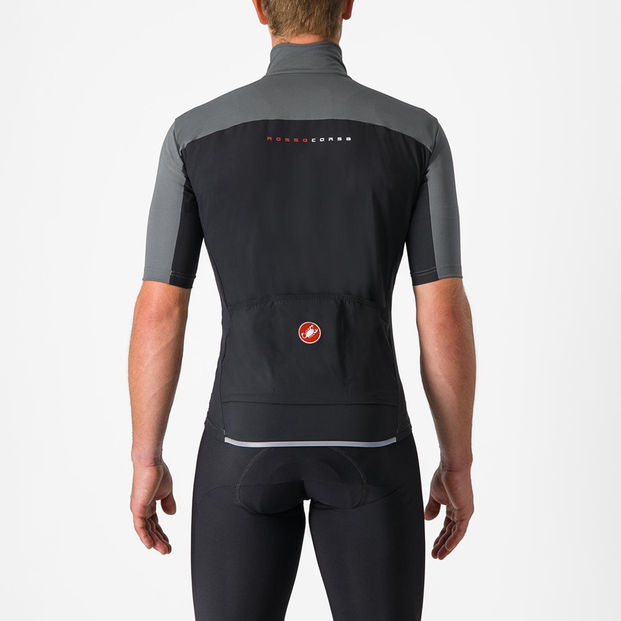 Castelli PERFETTO RoS 2 WIND Μπουφαν ανδρικα γκρι | WLISGP-085