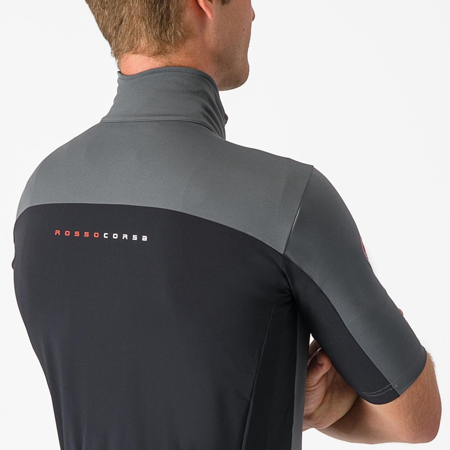 Castelli PERFETTO RoS 2 WIND Μπουφαν ανδρικα γκρι | WLISGP-085