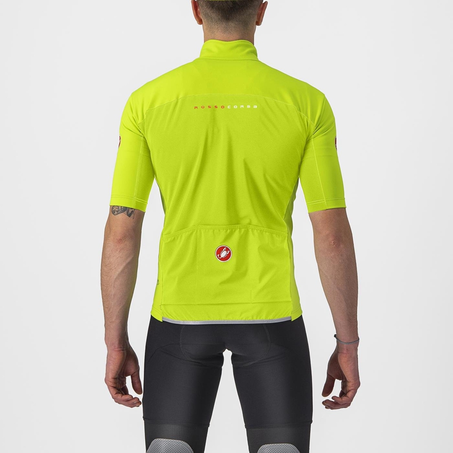 Castelli PERFETTO RoS 2 WIND Μπουφαν ανδρικα ανοιχτο πρασινο | BTEDLS-478