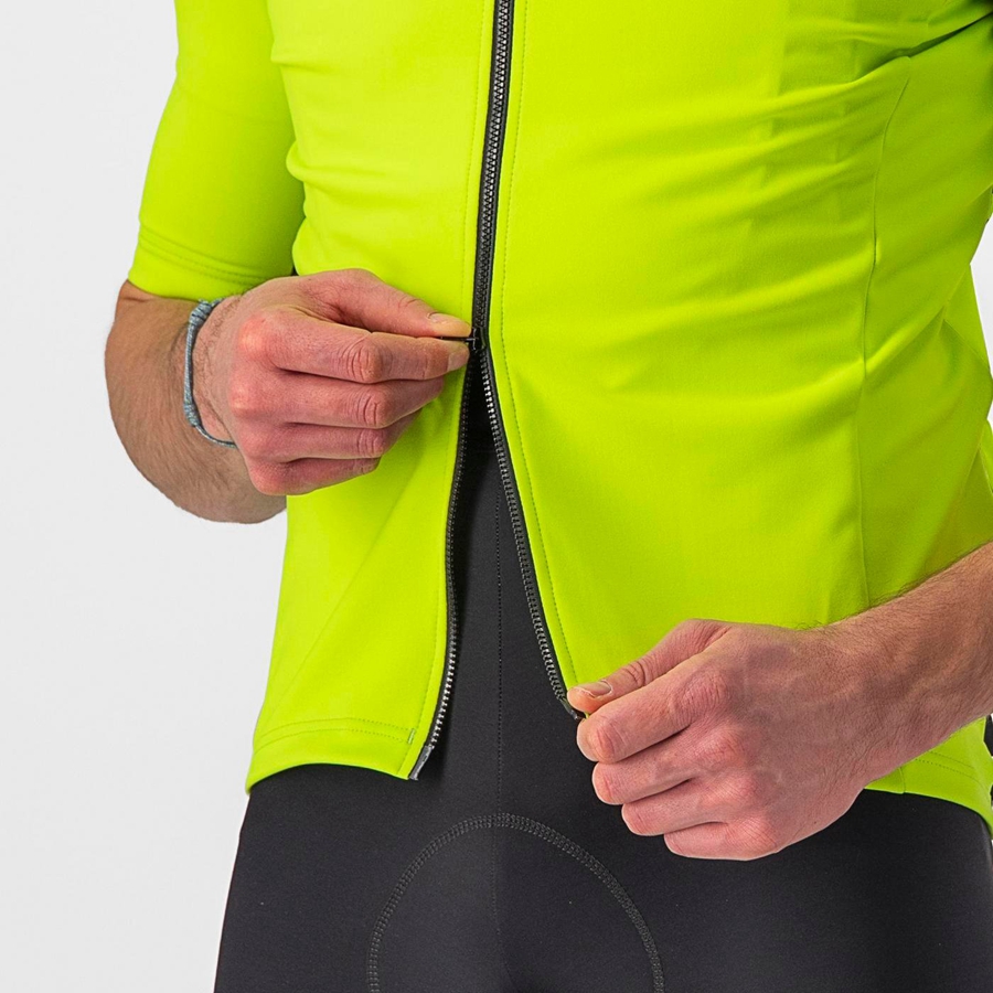 Castelli PERFETTO RoS 2 WIND Μπουφαν ανδρικα ανοιχτο πρασινο | BTEDLS-478