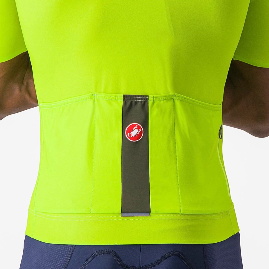 Castelli PROLOGO LITE Φανελα ανδρικα ανοιχτο πρασινο βαθυ πρασινο | LZJFDK-593