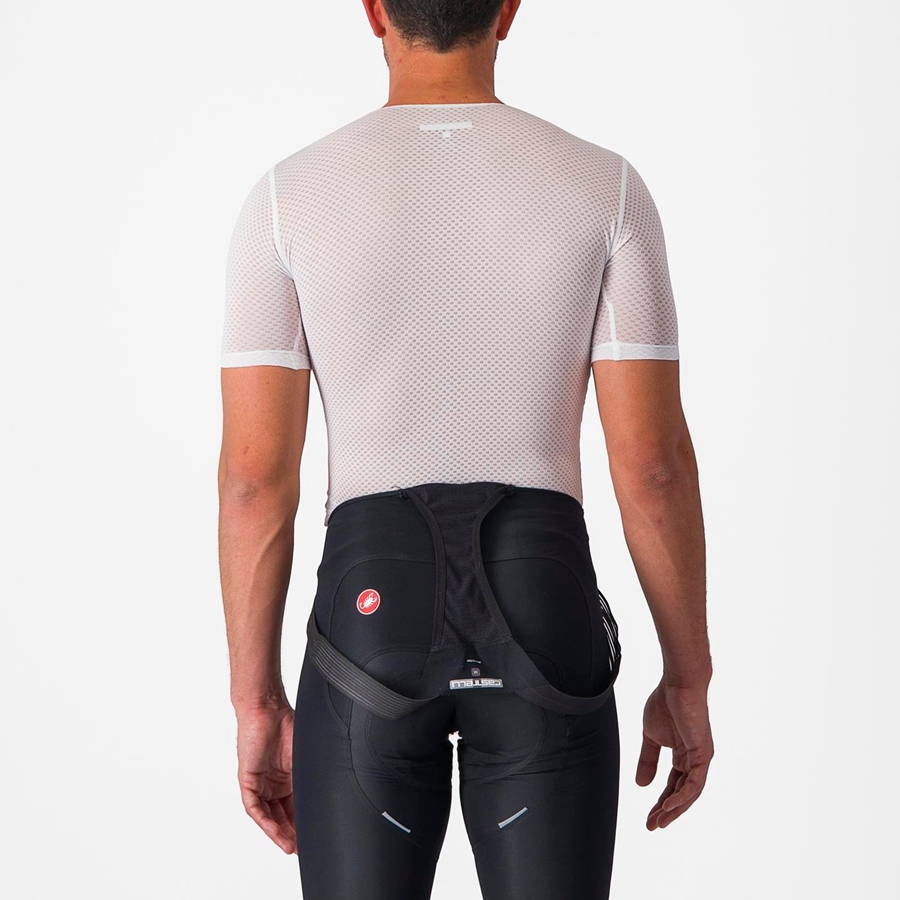 Castelli PRO MESH 2.0 SHORT SLEEVE στρώμα βάσης ανδρικα ασπρα | EZFCXL-054