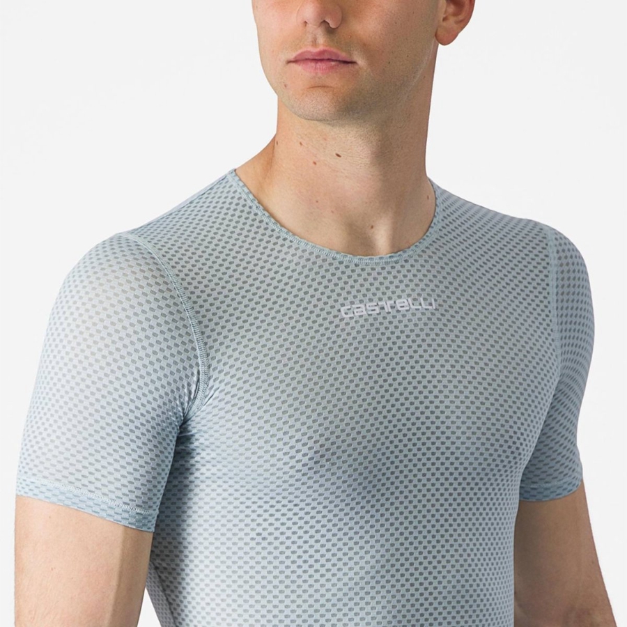 Castelli PRO MESH 2.0 SHORT SLEEVE στρώμα βάσης ανδρικα μπλε | YHGTFX-826