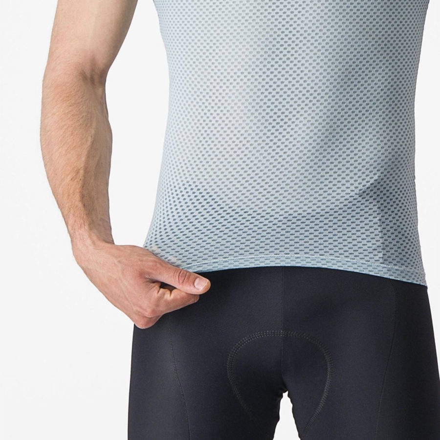 Castelli PRO MESH 2.0 SHORT SLEEVE στρώμα βάσης ανδρικα μπλε | YHGTFX-826