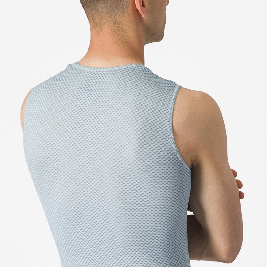 Castelli PRO MESH 2.0 SLEEVELESS στρώμα βάσης ανδρικα μπλε | LJFKMA-286