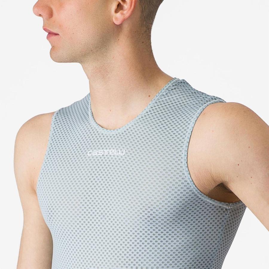 Castelli PRO MESH 2.0 SLEEVELESS στρώμα βάσης ανδρικα μπλε | LJFKMA-286