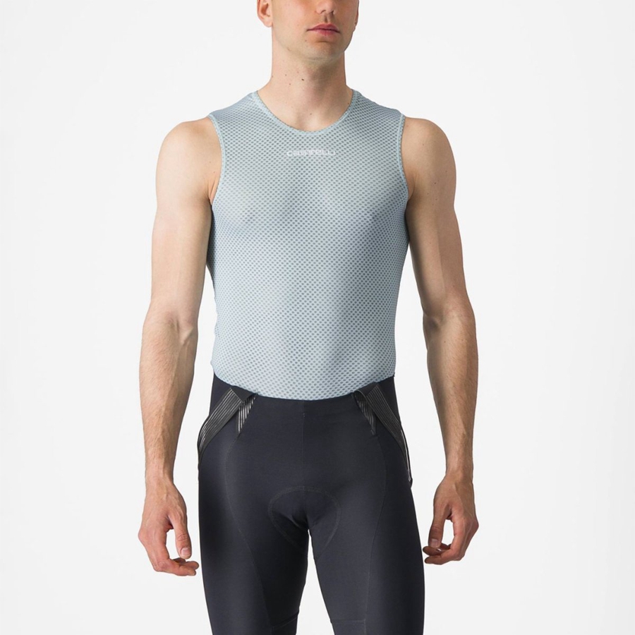 Castelli PRO MESH 2.0 SLEEVELESS στρώμα βάσης ανδρικα μπλε | LJFKMA-286