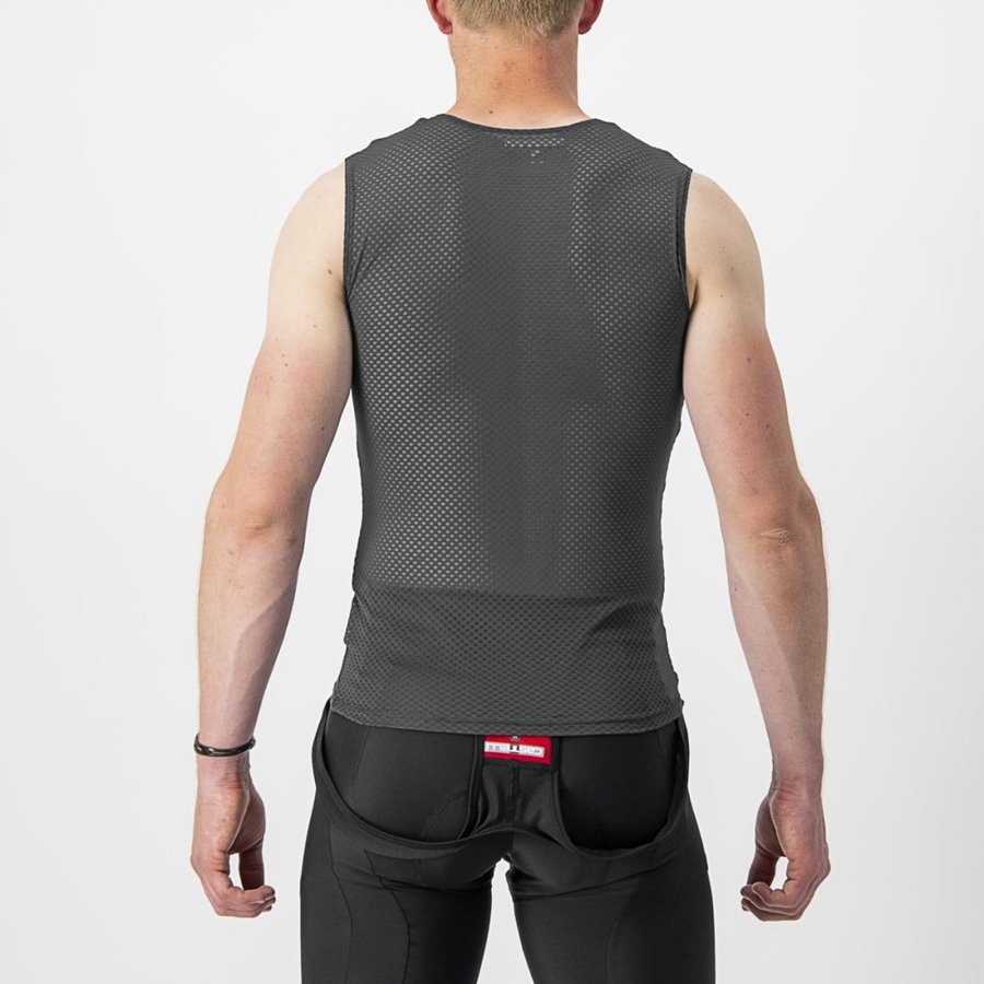 Castelli PRO MESH 2.0 SLEEVELESS στρώμα βάσης ανδρικα μαυρα | UWRIPD-905