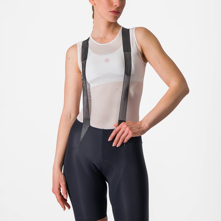 Castelli PRO MESH W SLEEVELESS στρώμα βάσης γυναικεια ασπρα | LEBINZ-931