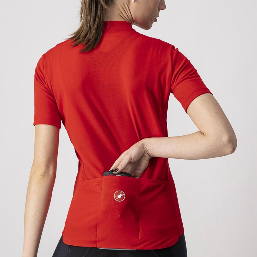 Castelli SQUADRA STRETCH W Προστασια γυναικεια μαυρα σκούρο γκρι | GEZPJW-639