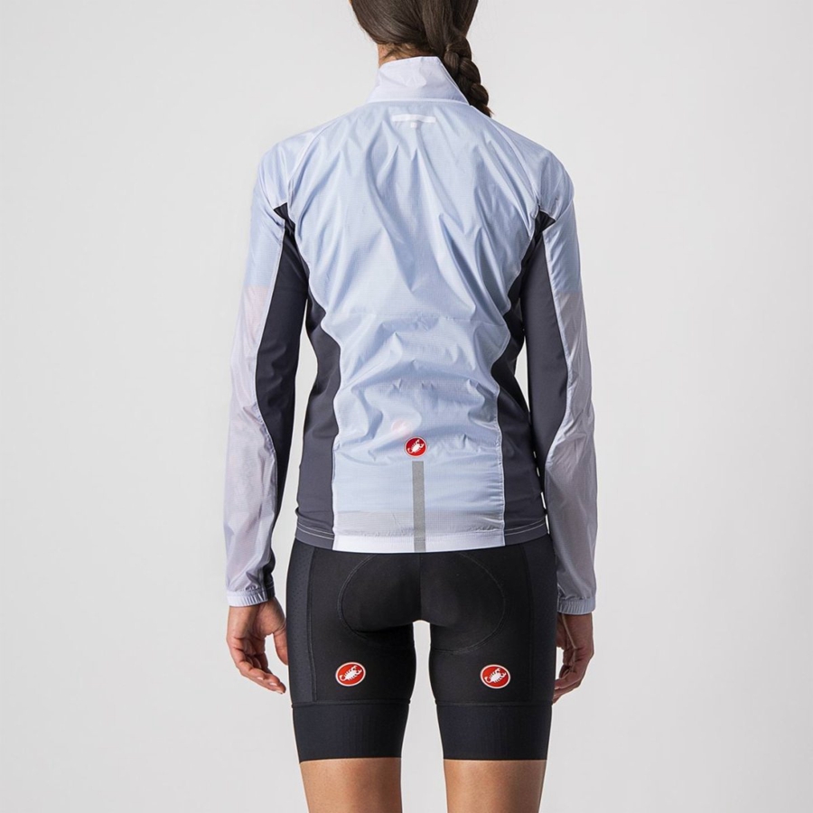 Castelli SQUADRA STRETCH W Προστασια γυναικεια ασημι γκρι σκούρο γκρι | BTKHDM-648